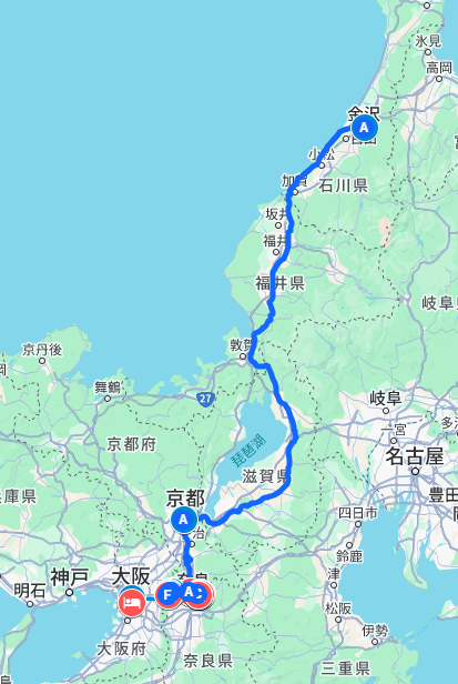 2014年春　近鉄フリーきっぷの旅　１日目　石川～奈良～大阪